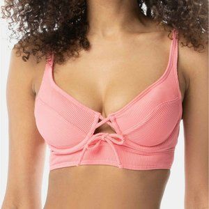 SUNDAZED Women's Sonia Tie-Front Bikini